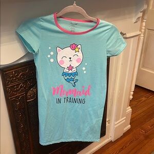 Mermaid in Training Cat Pajamas